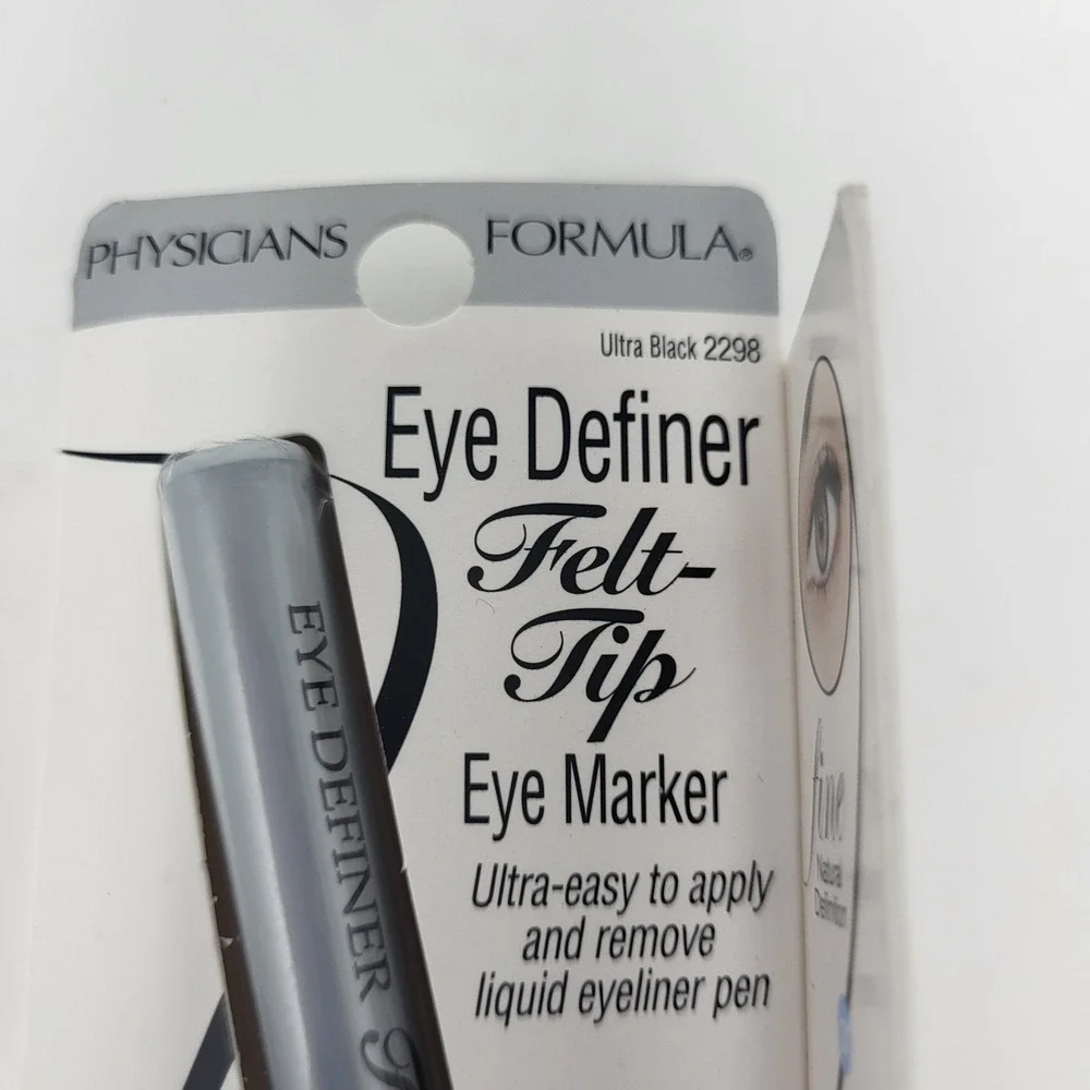 Physicians Formula Eye Definer Felt-Tip Liquid Eye Liner‎ Marker Ultra Black